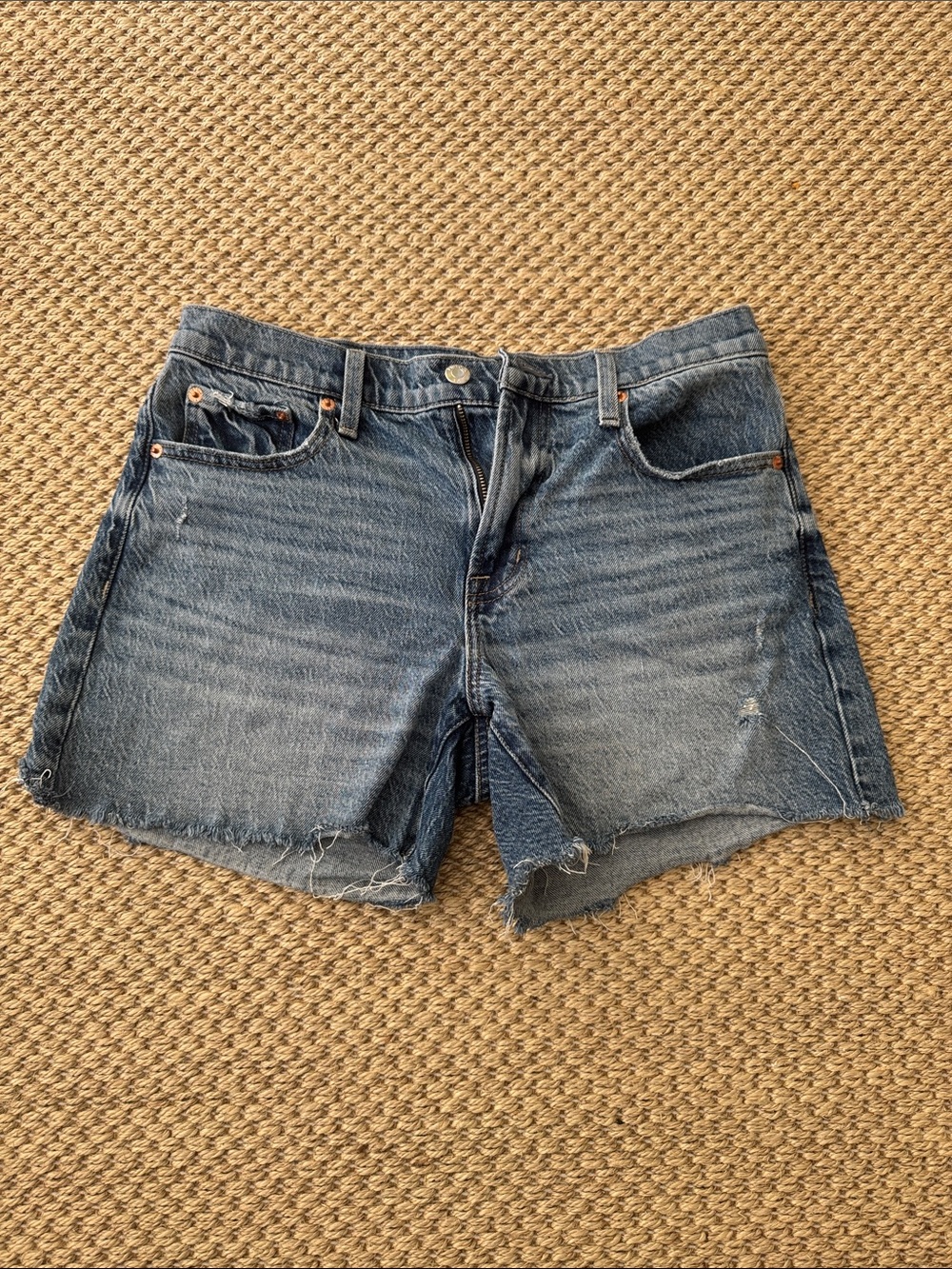 Pistola Blue Denim Cutoff Jean Shorts Size 26